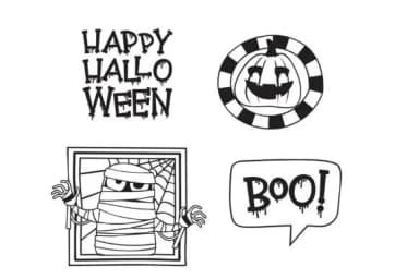 Halloween Brigade Dingbats by Illustration Ink — Dingbats Font — thumbnail 5