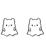 Halloween Cute Ghost by Apiwat Type — Dingbats Font — thumbnail 8