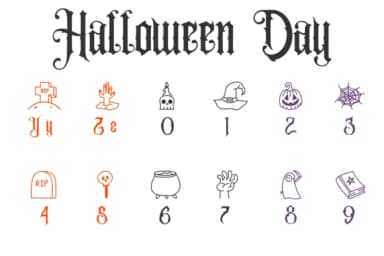 Halloween Day by Chonada — Dingbats Font — thumbnail 4
