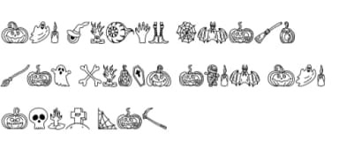 Halloween Day by Chonada — Dingbats Font — thumbnail 8