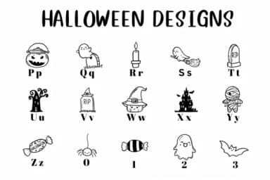 Halloween Designs by CHANOK — Dingbats Font — thumbnail 3