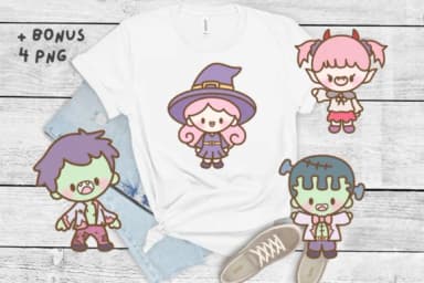 Halloween Doodle by Babymimiart — Dingbats Font — thumbnail 2