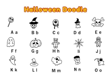 Halloween Doodle by Nun Sukhwan — Dingbats Font — thumbnail 2