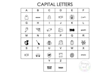 Halloween Doodle by Fairways and Chalkboards — Dingbats Font — thumbnail 2