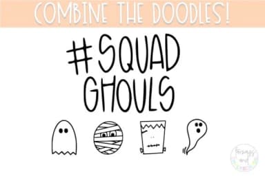 Halloween Doodle by Fairways and Chalkboards — Dingbats Font — thumbnail 4