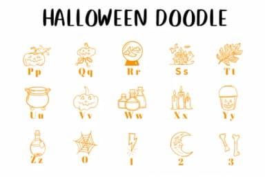 Halloween Doodle by CHANOK — Dingbats Font — thumbnail 3