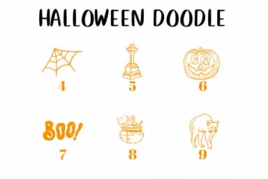 Halloween Doodle by CHANOK — Dingbats Font — thumbnail 4