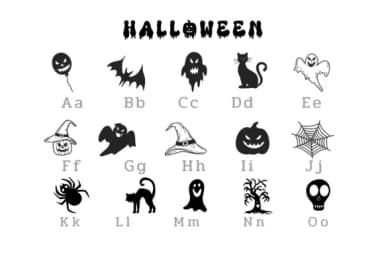 Halloween Doodle by Pui Art — Dingbats Font — thumbnail 8