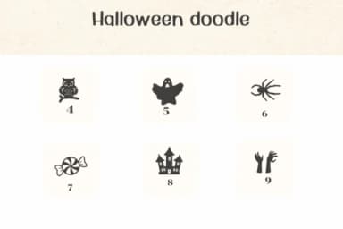 Halloween Doodle by Ketsarin — Dingbats Font — thumbnail 4