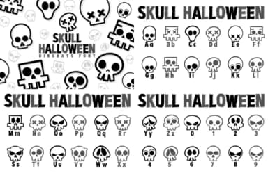 Halloween Doodle Bundle by Chonada — Dingbats Font — thumbnail 4