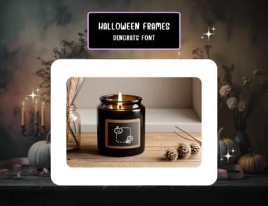 Halloween Frames by Distiny4919 — Dingbats Font — thumbnail 7