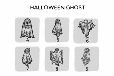 Halloween Ghost by Suphitchaya — Dingbats Font — thumbnail 4