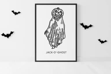 Halloween Ghost by Suphitchaya — Dingbats Font — thumbnail 5