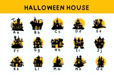 Halloween House by Bee Piyanuch — Dingbats Font — thumbnail 6