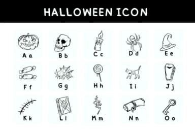Halloween Icon by Bee piyanuch — Dingbats Font — thumbnail 5