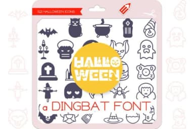 Halloween Icons by WADLEN — Dingbats Font — thumbnail 1