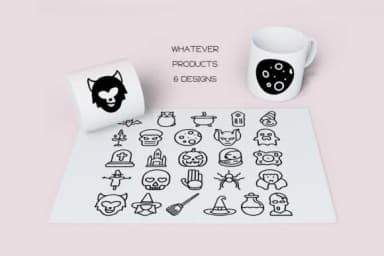 Halloween Icons by WADLEN — Dingbats Font — thumbnail 6