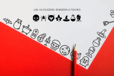 Halloween Icons by WADLEN — Dingbats Font — thumbnail 7