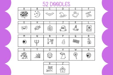 Halloween Parade by IngingDigitalArt — Dingbats Font — thumbnail 2