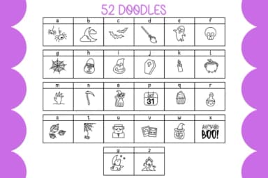 Halloween Parade by IngingDigitalArt — Dingbats Font — thumbnail 3