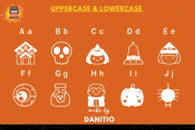 Halloween Party by danita.kukkai — Dingbats Font — thumbnail 2