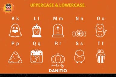 Halloween Party by danita.kukkai — Dingbats Font — thumbnail 3