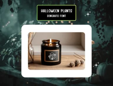 Halloween Plants by Distiny4919 — Dingbats Font — thumbnail 7