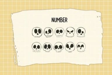 Halloween Skull by DREAMs Soul G. — Dingbats Font — thumbnail 5