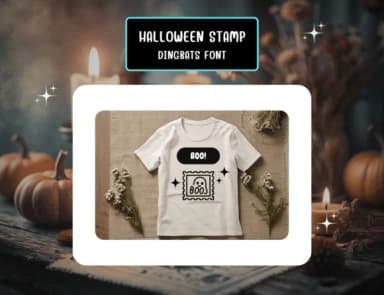 Halloween Stamp by Distiny4919 — Dingbats Font — thumbnail 6