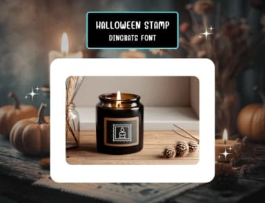 Halloween Stamp by Distiny4919 — Dingbats Font — thumbnail 7