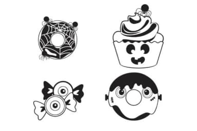 Halloween Sweeties by Illustration Ink — Dingbats Font — thumbnail 5