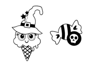 Halloween Sweeties by Illustration Ink — Dingbats Font — thumbnail 6