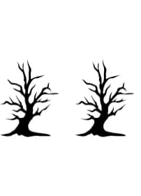 Halloween Tree by Suphitchaya — Dingbats Font — thumbnail 8