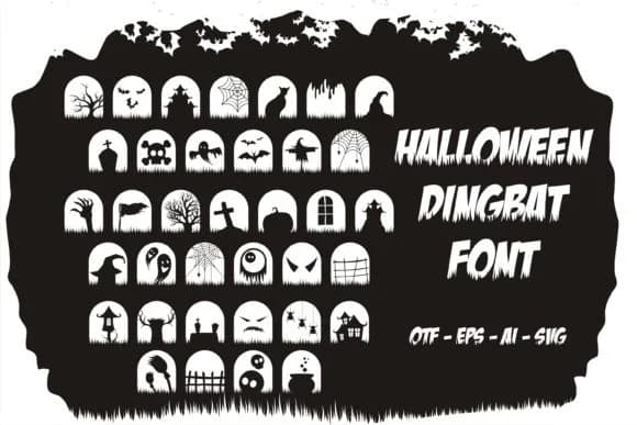 Halloween Vibes by edywiyonopp — Dingbats Font
