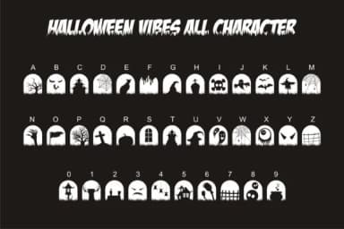 Halloween Vibes by edywiyonopp — Dingbats Font — thumbnail 2