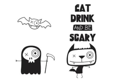 Halloweenies by Illustration Ink — Dingbats Font — thumbnail 5