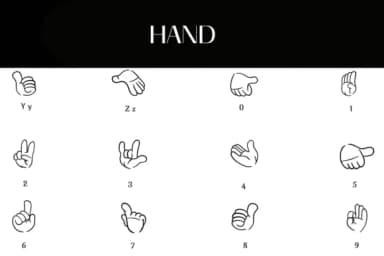 Hand by Heartcraft Atelier — Dingbats Font — thumbnail 4