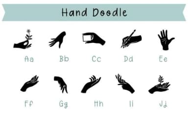 Hand Doodle by Pui Art — Dingbats Font — thumbnail 2