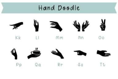 Hand Doodle by Pui Art — Dingbats Font — thumbnail 3
