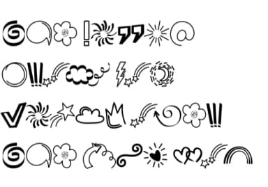 Hand Drawn by Chonada — Dingbats Font — thumbnail 8
