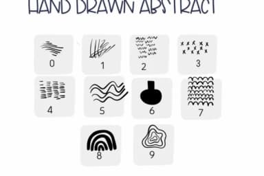 Hand Drawn Abstract by Sirinart — Dingbats Font — thumbnail 4