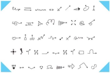 Hand Drawn Arrows by HipFonts — Dingbats Font — thumbnail 4