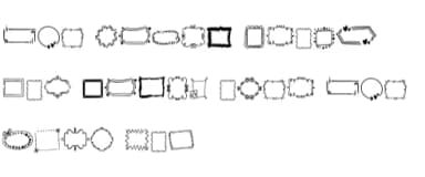 Hand Drawn Frames by Sontaya — Dingbats Font — thumbnail 8
