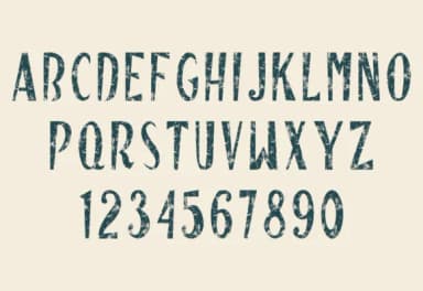 Hand Drawn Old Vintage by GraphicsNinja — Slab Serif Font — thumbnail 2