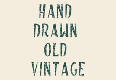 Hand Drawn Old Vintage by GraphicsNinja — Slab Serif Font — thumbnail 3