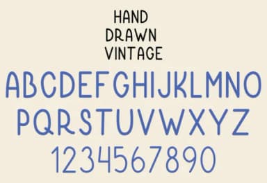 Hand Drawn Vintage by GraphicsNinja — Slab Serif Font — thumbnail 2
