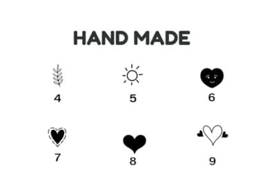 Hand Made by Nun Sukhwan — Dingbats Font — thumbnail 7