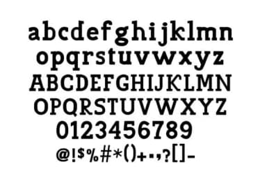 Handmade by BlackCraft — Slab Serif Font — thumbnail 3