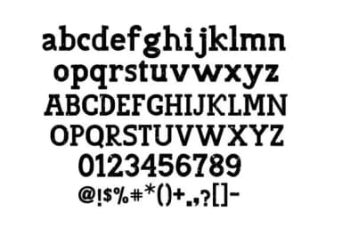 Handmade by BlackCraft — Slab Serif Font — thumbnail 4