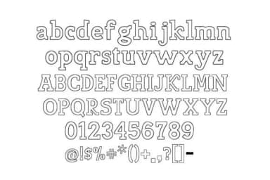 Handmade by BlackCraft — Slab Serif Font — thumbnail 5
